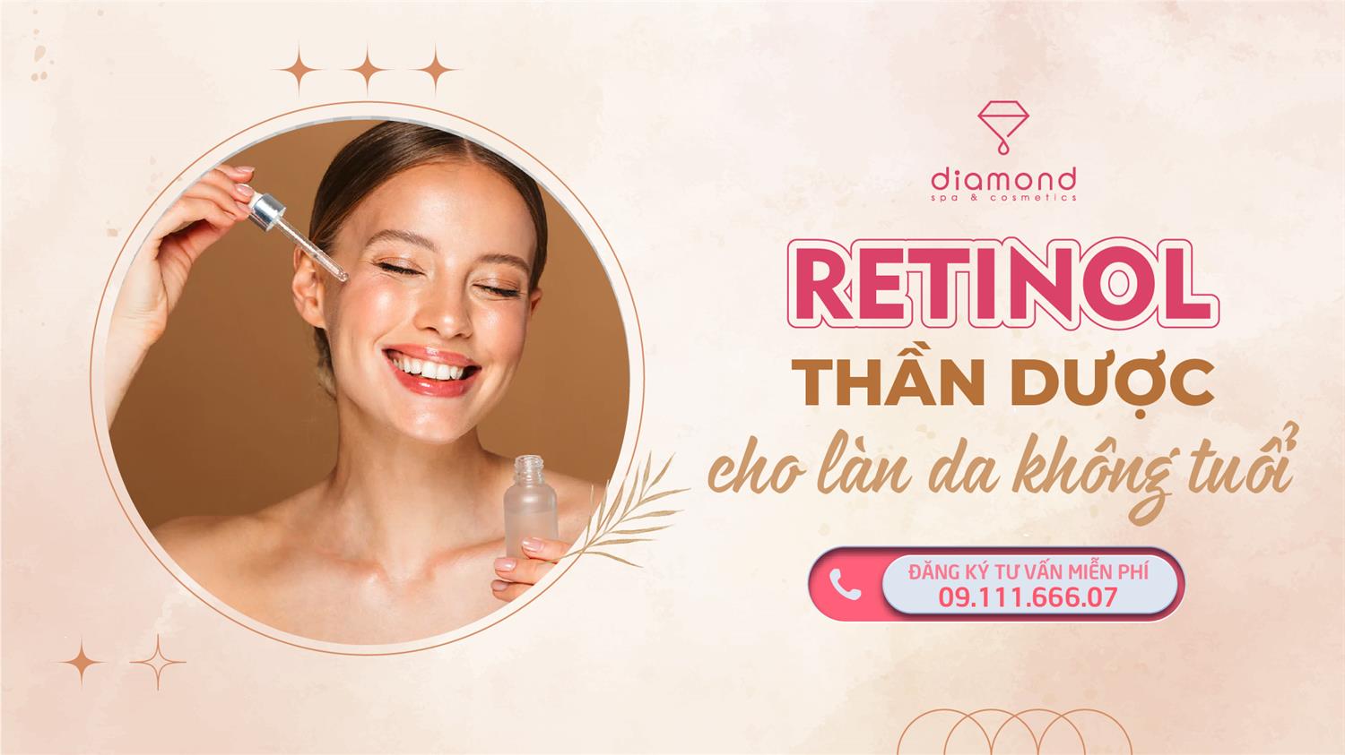 RETINOL - THẦN DƯỢC CHO LÀN DA KHÔNG TUỔI