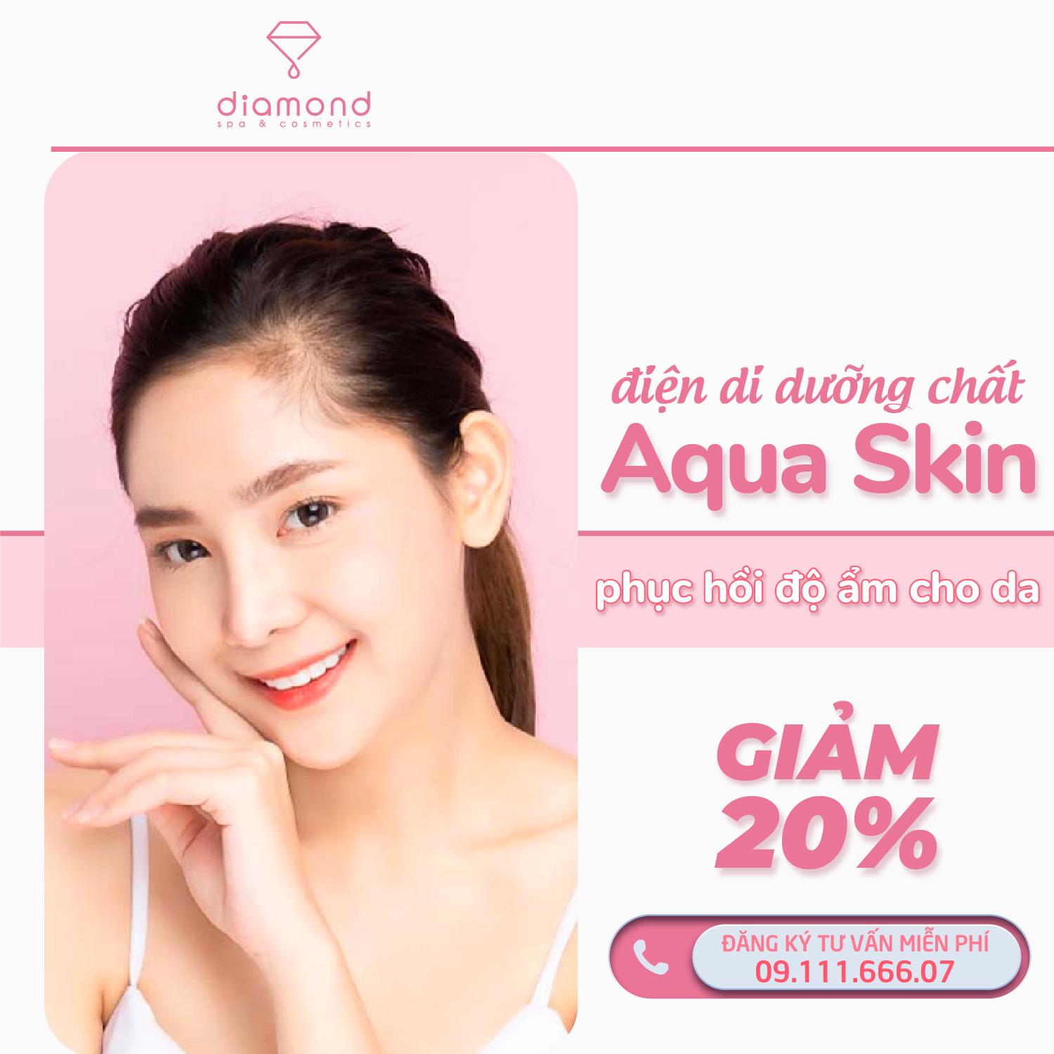 AQUA SKIN - PHỤC HỒI ĐỘ ẨM CHO DA