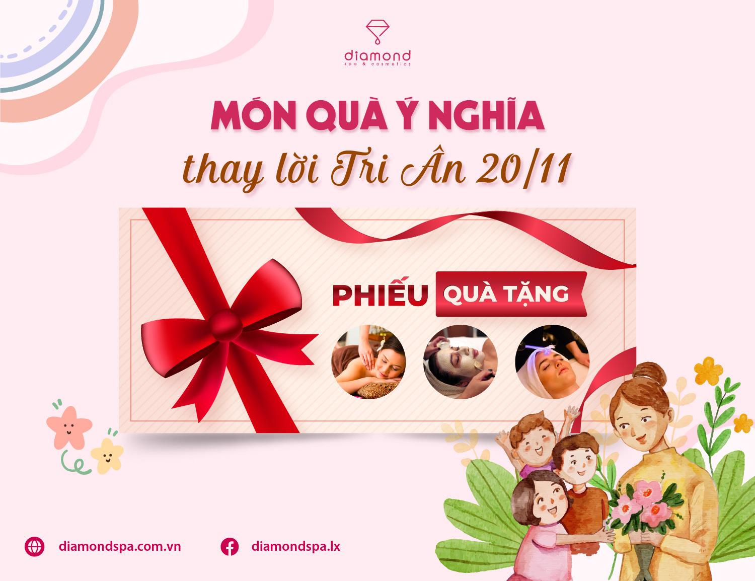 MÓN QUÀ Ý NGHĨA - THAY LỜI TRI ÂN 20/11