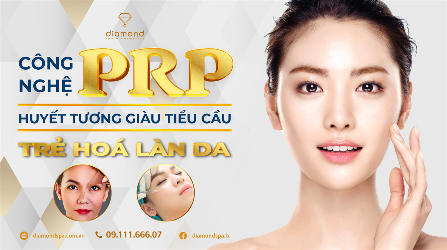 TRẺ HÓA LÀN DA VỚI CÔNG NGHỆ PRP