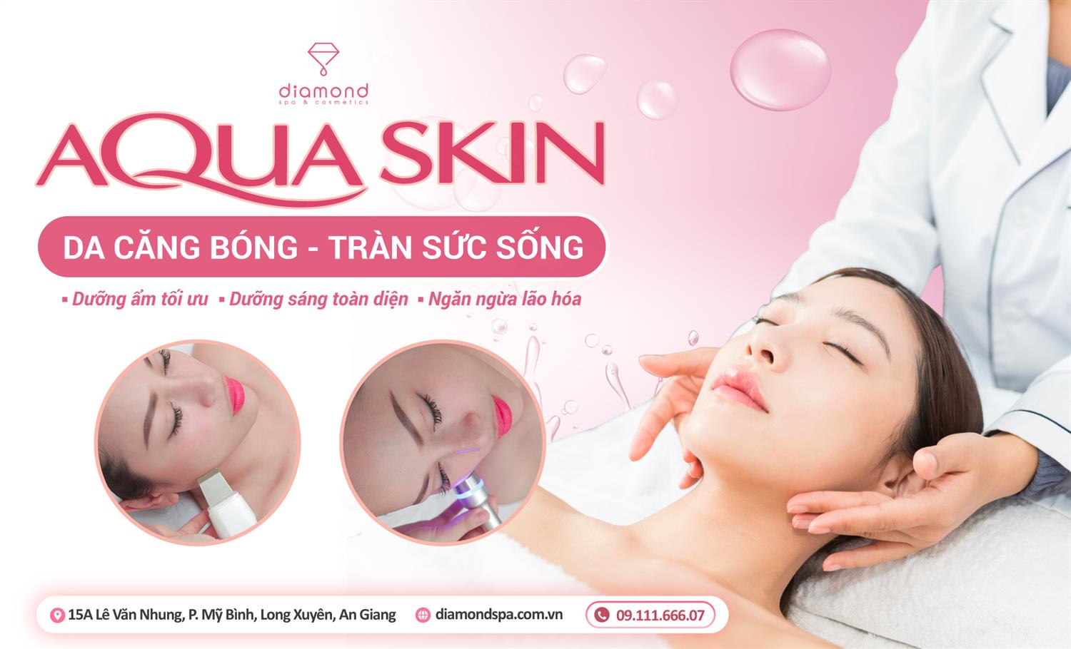 AQUA SKIN - DA CĂNG SÁNG MỊN - BẮT NGAY MỌI ÁNH NHÌN