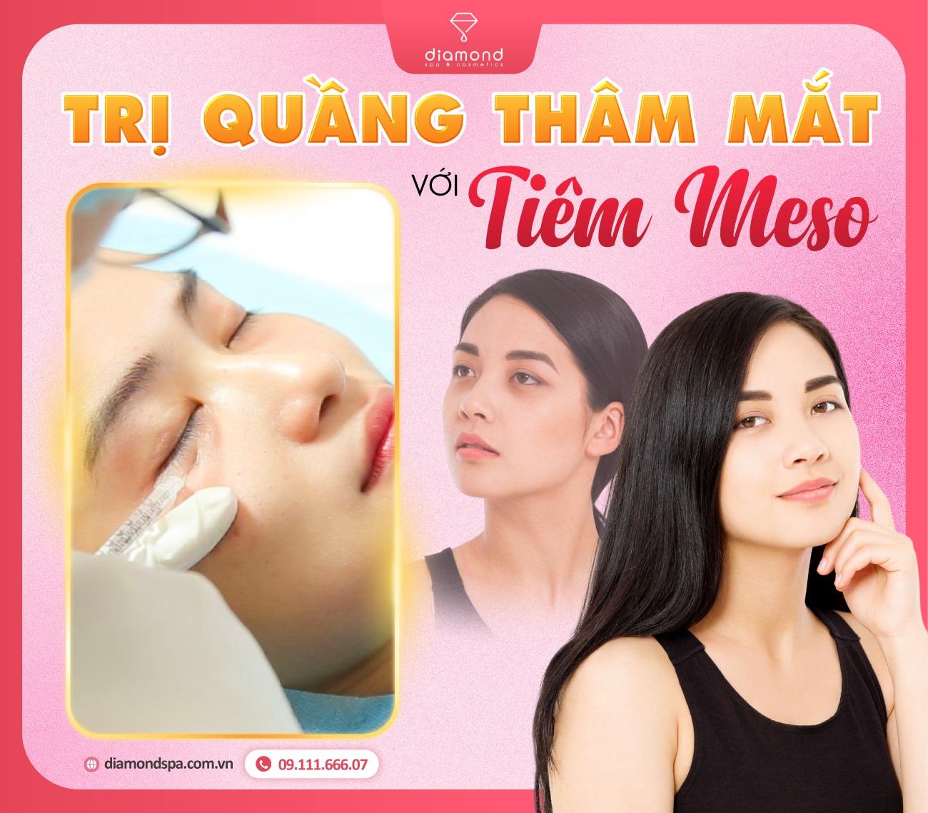 TIÊM MESO TRỊ THÂM QUẦNG MẮT