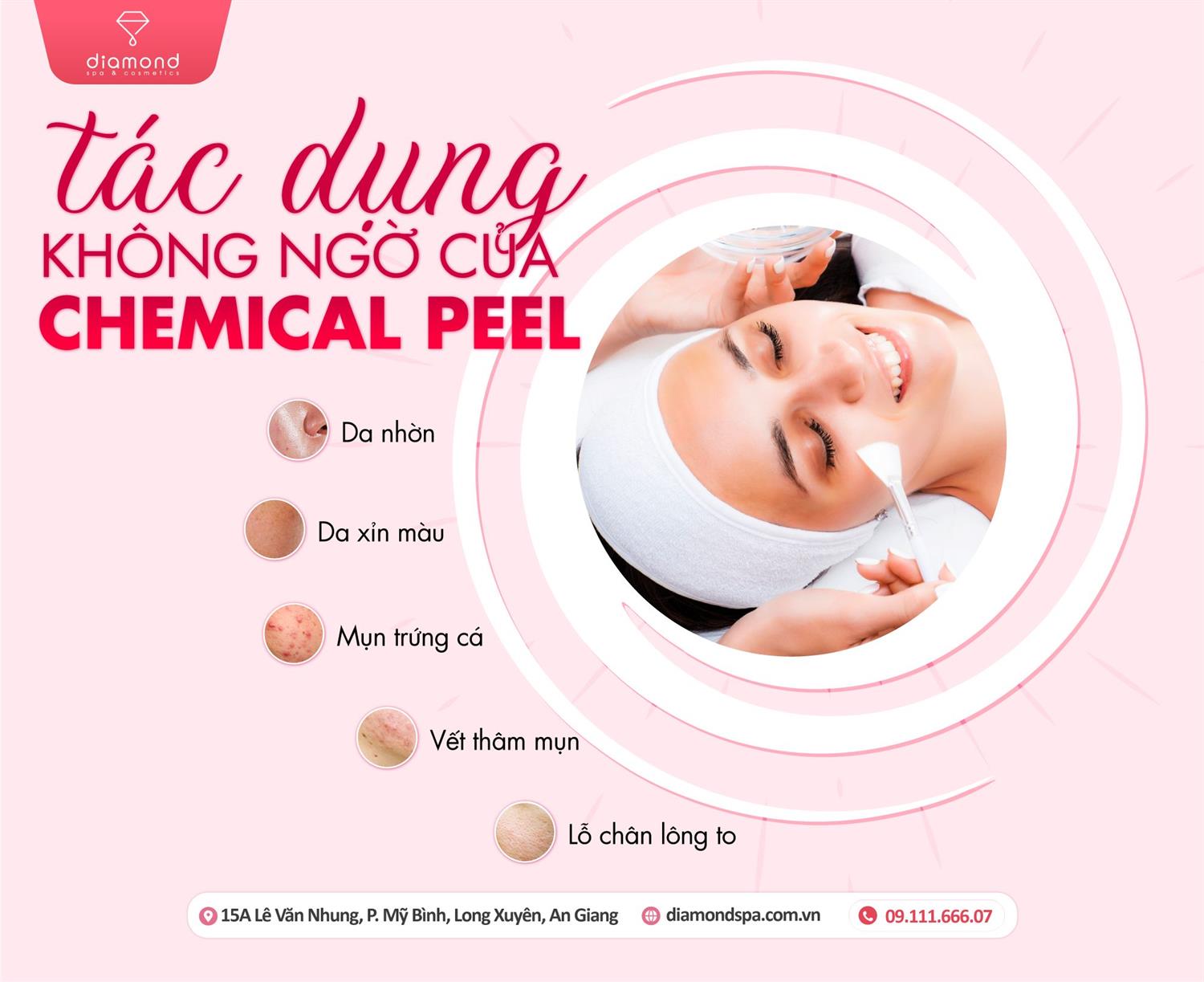 CHEMICAL PEEL VÀ NHỮNG TÁC DỤNG