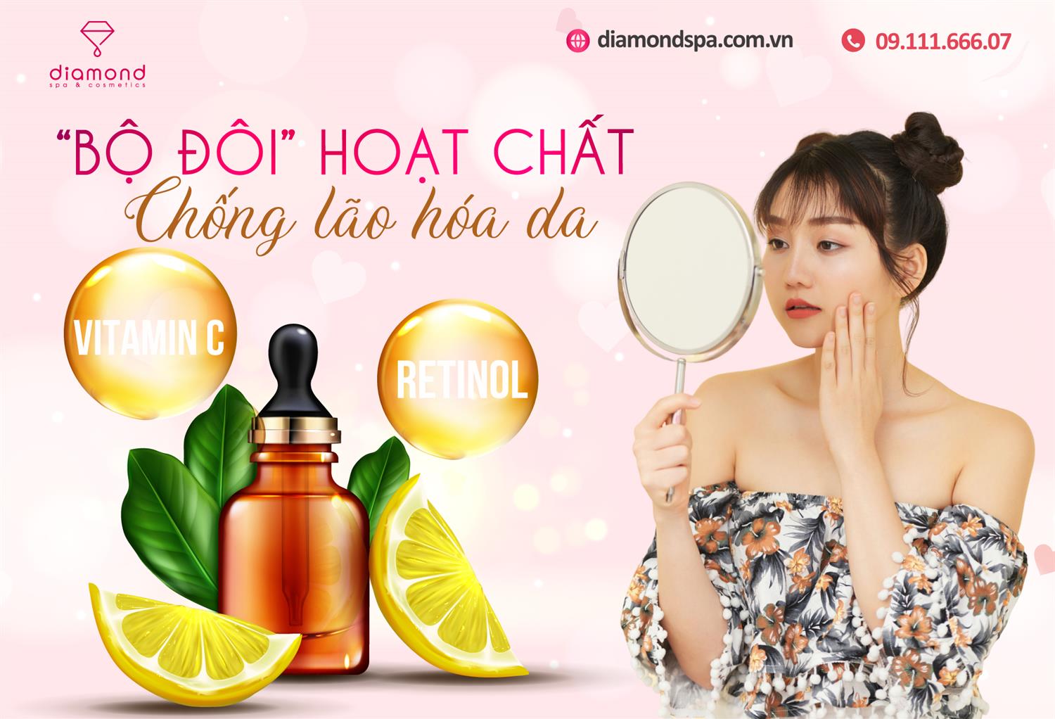 BỘ ĐÔI HOẠT CHẤT CHỐNG LÃO HÓA DA