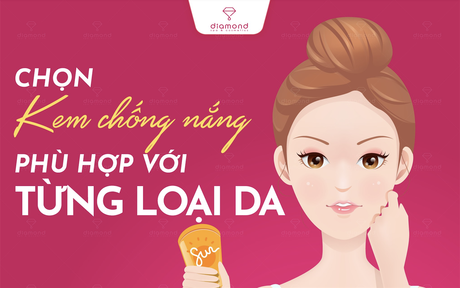 CHỌN KEM CHỐNG NẮNG PHÙ HỢP VỚI TỪNG LOẠI DA