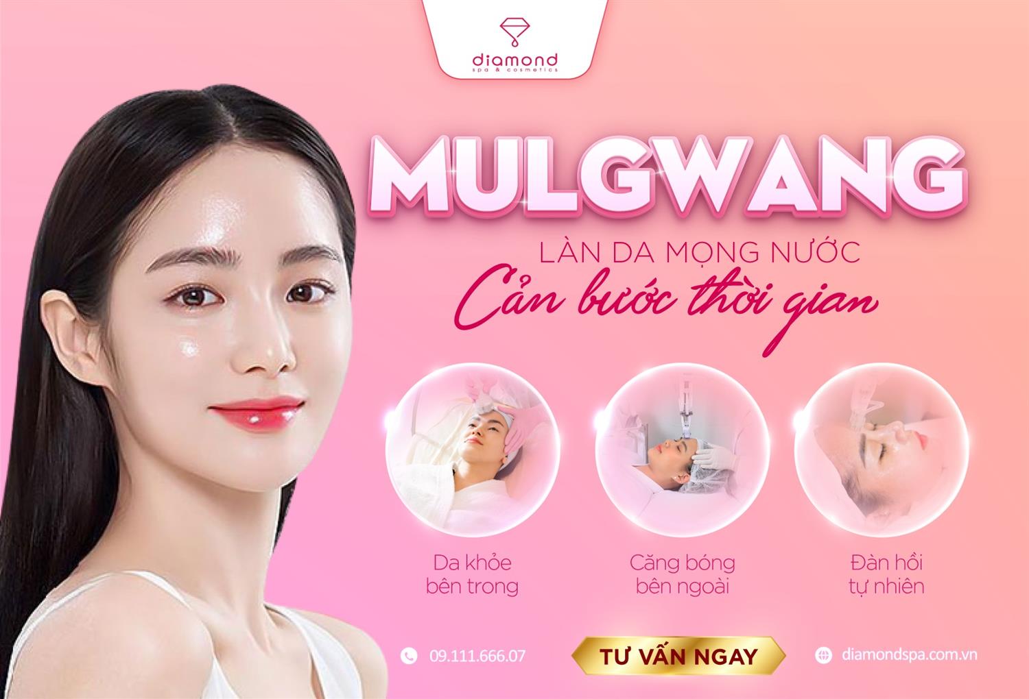 MULGWANNG - LÀN DA MỌNG NƯỚC, CẢN BƯỚC THỜI GIAN