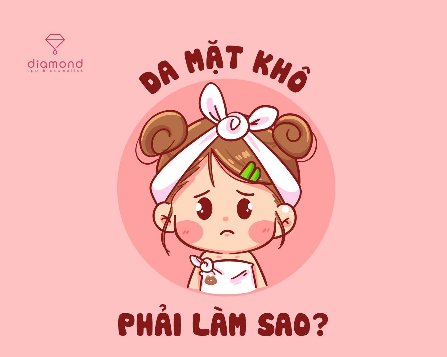 DA MẶT KHÔ PHẢI LÀM SAO?