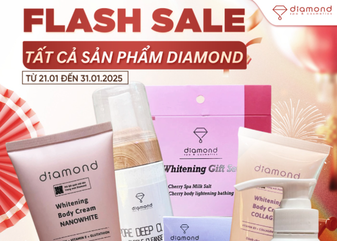 FLASH SALE ĐÓN TẾT - GIẢM 20% TOÀN BỘ SẢN PHẨM DIAMOND