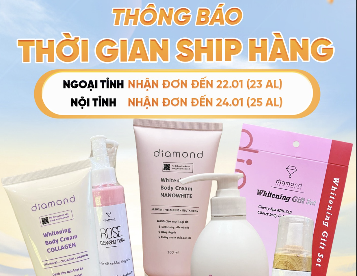  THÔNG BÁO THỜI GIAN NHẬN SHIP HÀNG TẾT 