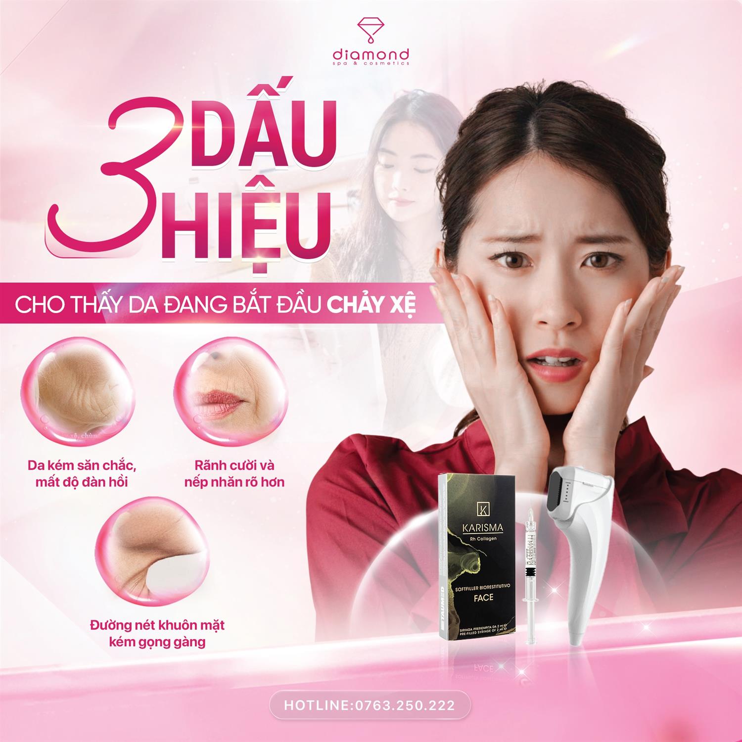 3 DẤU HIỆU CHO THẤY DA ĐANG BẮT ĐẦU CHẢY XỆ