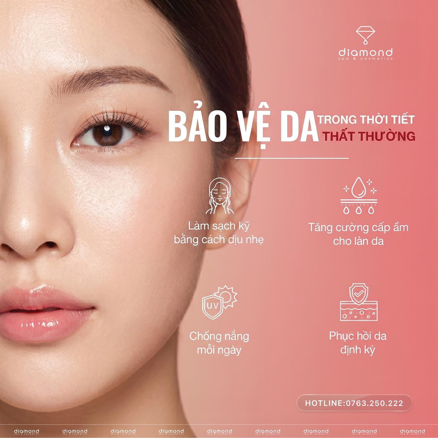 BẢO VỆ DA TRONG THỜI TIẾT THẤT THƯỜNG
