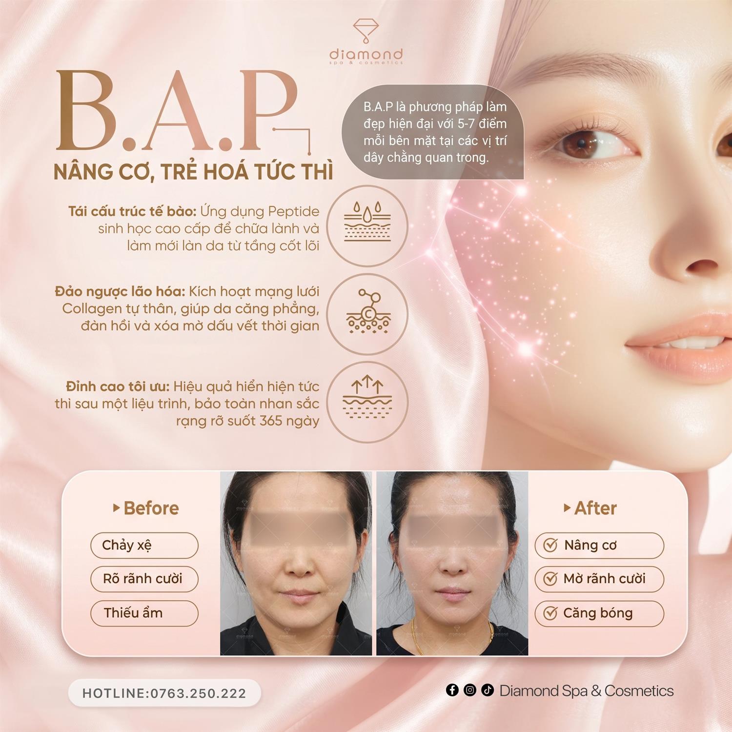 B.A.P  - NÂNG CƠ, TRẺ HÓA TỨC THÌ